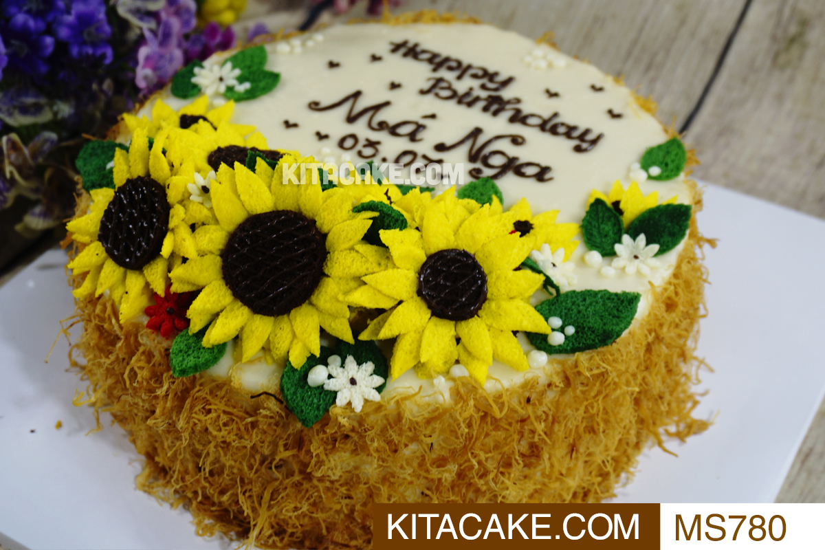 Bánh sinh nhật mặn Happy birthday Má Nga MS780