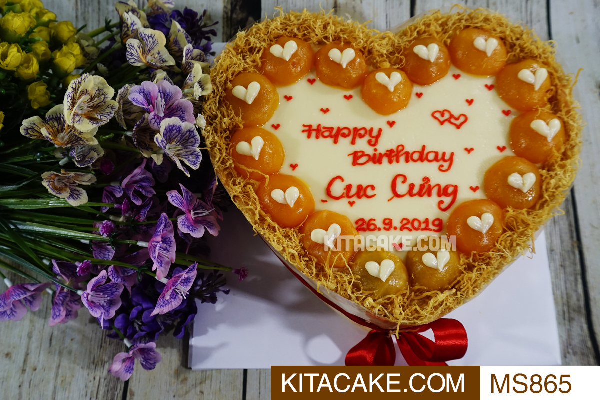 Bánh sinh nhật mặn Happy birthday Cục Cưng MS865