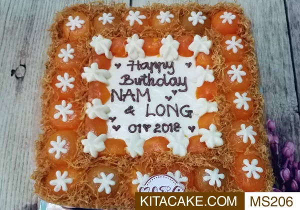 Bánh sinh nhật Happy birthday Nam Long