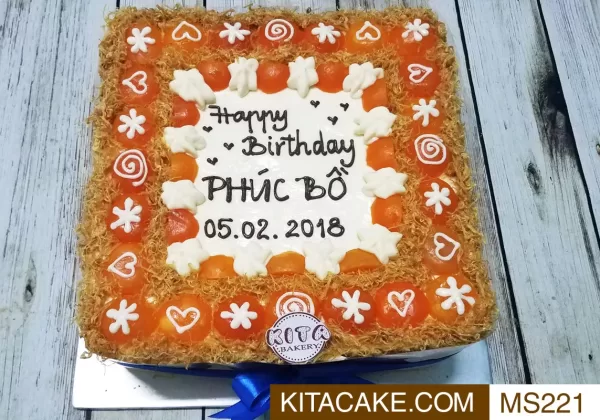Bánh sinh nhật Happy birthday Phúc Bồ