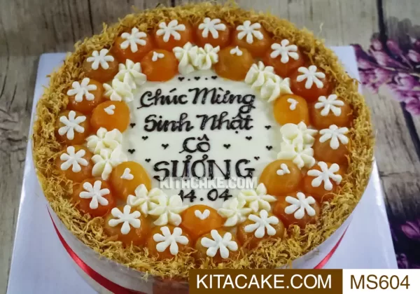 Bánh sinh nhật mặn Chúc mừng sinh nhật cô Sương MS0604