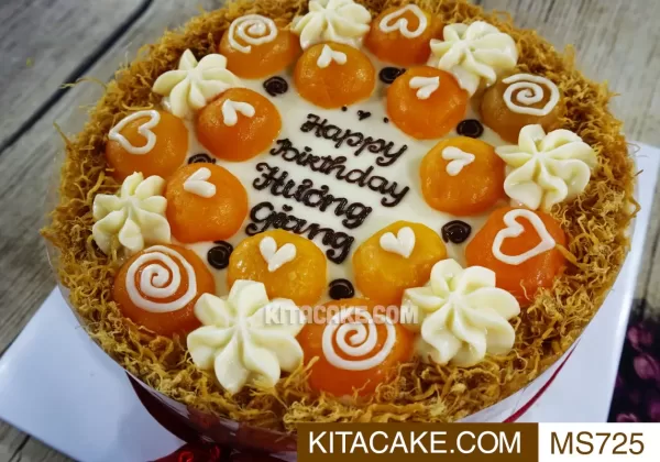 Bánh sinh nhật mặn Happy birthday Hương Giang MS725