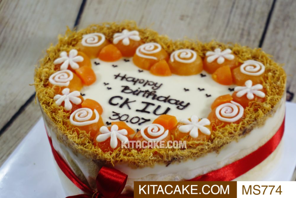 Bánh sinh nhật mặn Happy birthday CK IU MS774