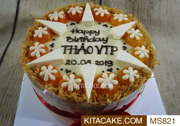 Bánh sinh nhật mặn Happy birthday Thảo VIP MS821