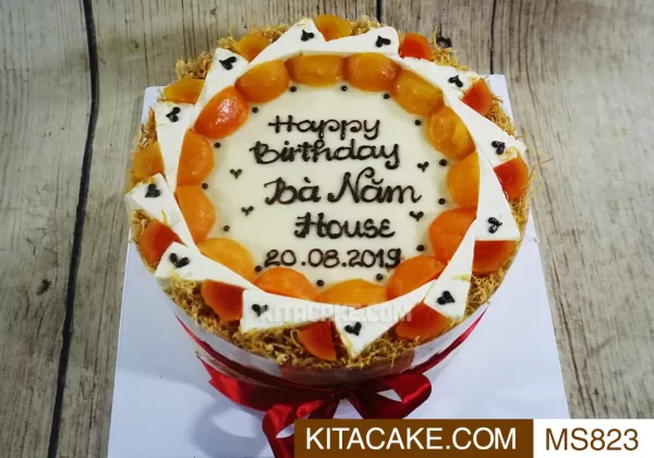 Bánh sinh nhật mặn Happy birthday Bà Năm House MS823