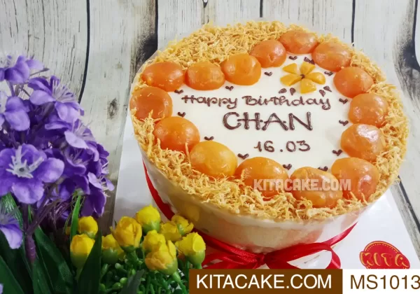 Bánh sinh nhật mặn Happy birthday CHAN MS1013