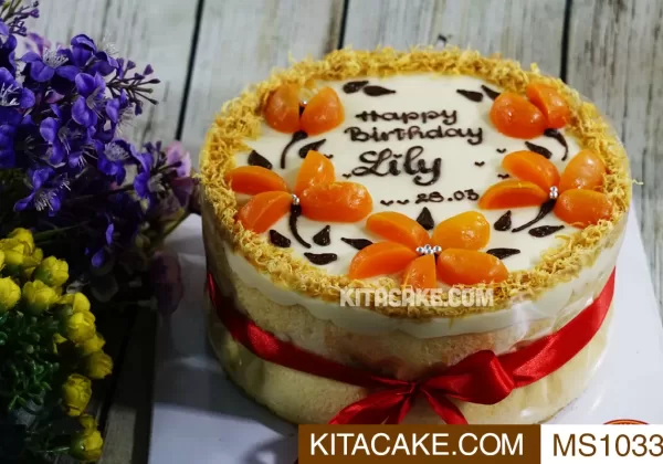 Bánh sinh nhật mặn Happy birthday LILY MS1033