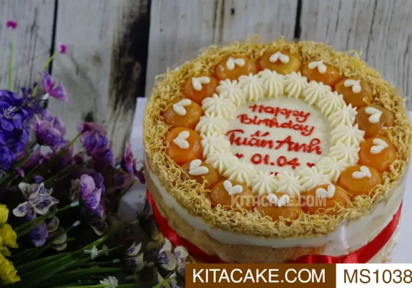 Bánh sinh nhật mặn Happy birthday Tuấn Anh MS1038