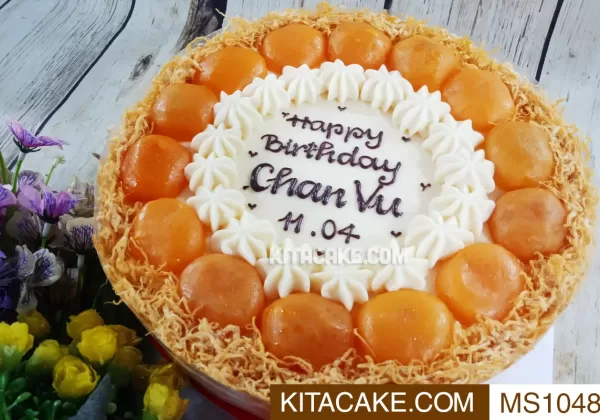 Bánh sinh nhật mặn Happy birthday Chan Vu MS1048