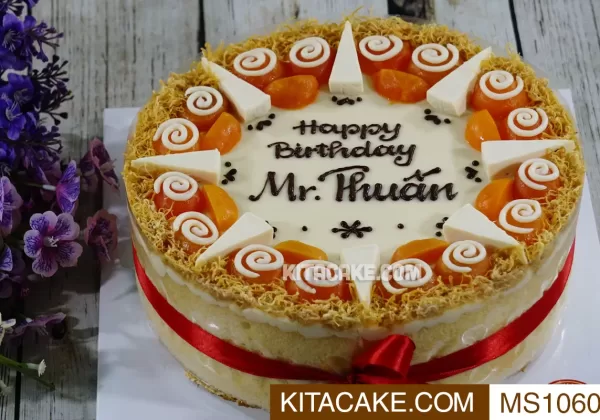 Bánh sinh nhật mặn Happy birthday Mr Thuấn MS1060