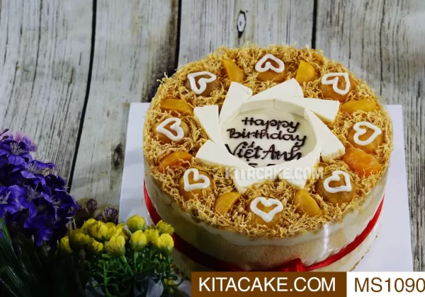 Bánh sinh nhật mặn Happy birthday Việt Anh MS1090