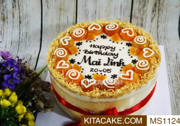 Bánh sinh nhật mặn Happy birthday Mai Linh MS1124