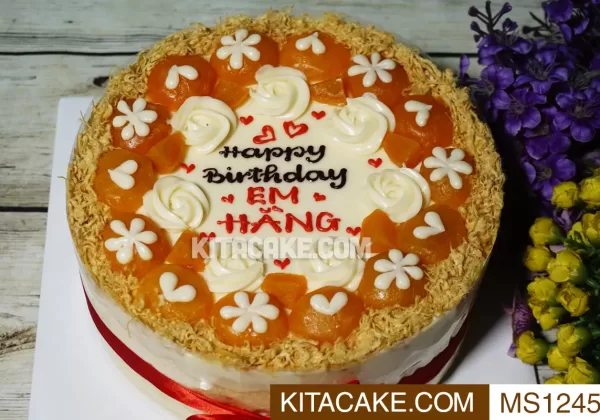 Bánh sinh nhật mặn - Happy birthday em Hằng MS1245