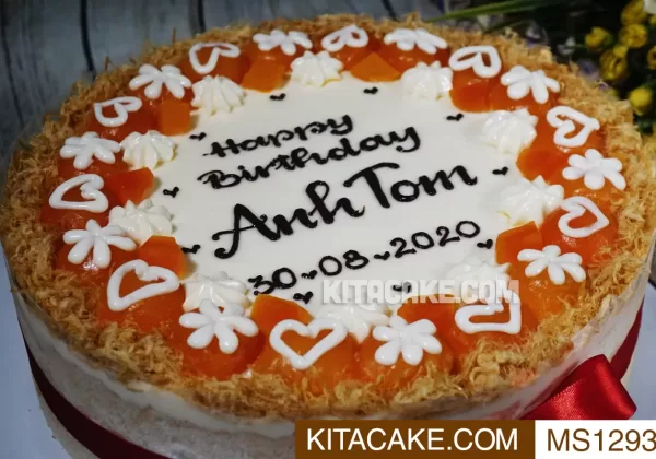 Bánh sinh nhật mặn - Happy birthday Anh Tom MS1293