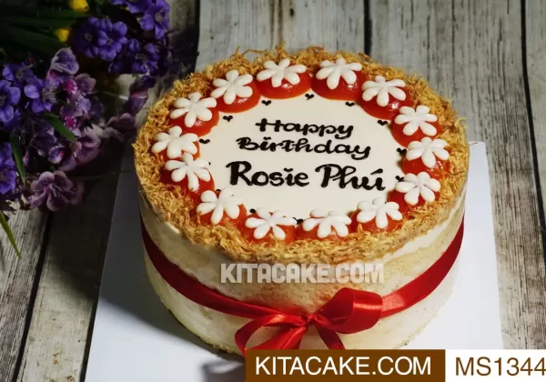 Bánh sinh nhật mặn Happy birthday Rosie Phú MS1344