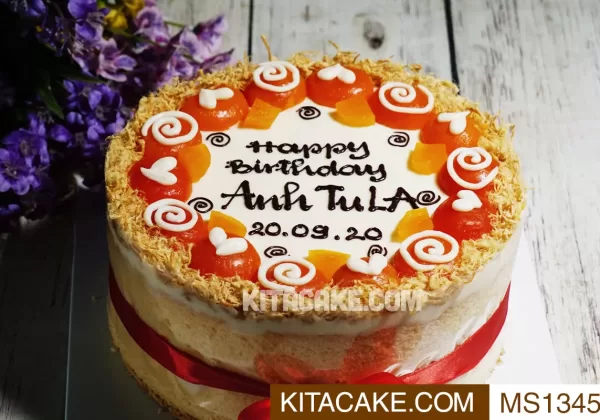 Bánh sinh nhật mặn Happy birthday Anh Tula MS1345