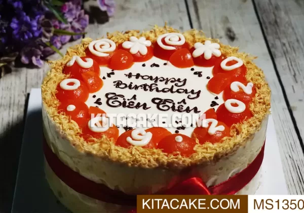 Bánh sinh nhật mặn - Happy birthday Tiên Tiên MS1350