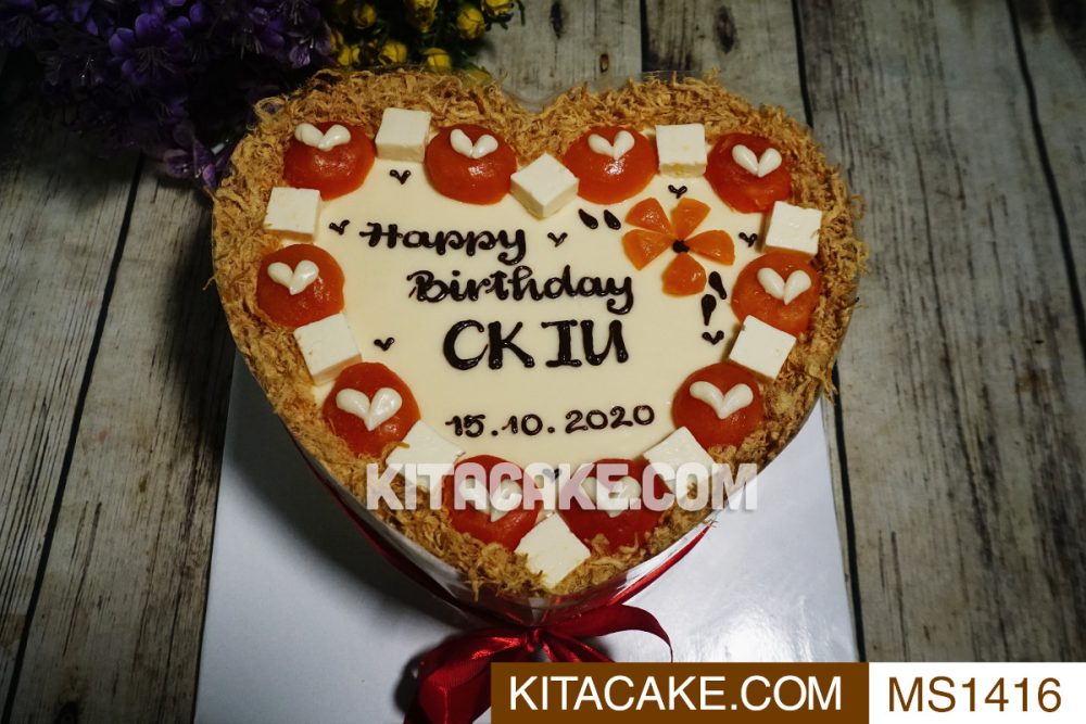 Bánh sinh nhật tặng chồng - Happy birthday CK IU MS1416