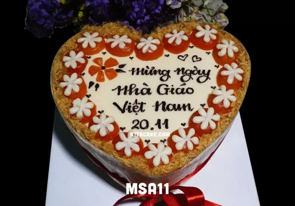Bánh mừng ngày nhà giáo Việt Nam MSA11