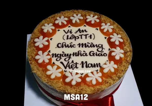 Bánh 20 tháng 11 | Vi An lớp 111 chúc mừng ngày nhà giáo Việt Nam MSA12