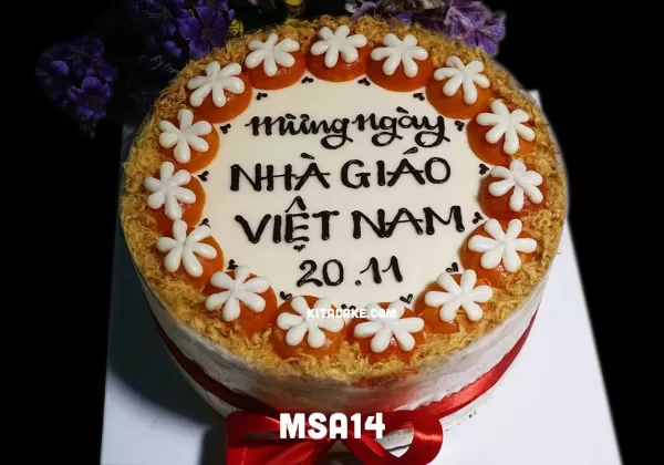Bánh mừng ngày nhà giáo Việt Nam 20 tháng 11 MSA14