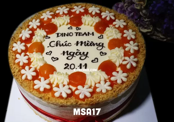 Bánh chúc mừng ngày nhà giáo Việt Nam | Tino Team chúc mừng ngày 20 tháng 11 MSA17