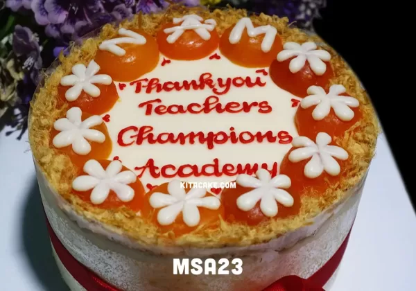 Bánh 20 tháng 11 | Thankyou teacher champions academy MSA23