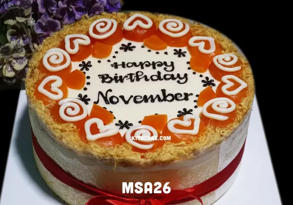 Bánh sinh nhật nhân viên tháng 11 | Happy birthday November MSA26