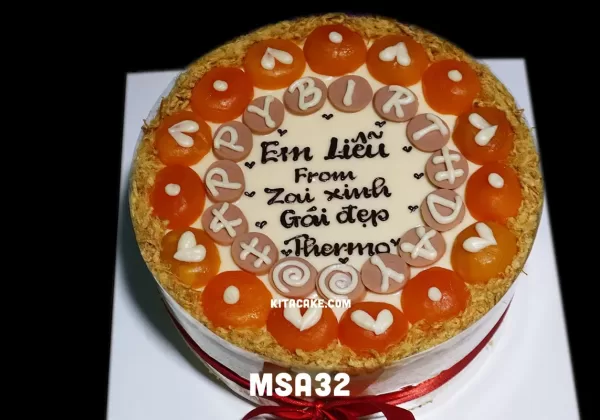 Bánh sinh nhật tặng nhân viên văn phòng | Em Liễu from zai xinh gái đẹp Thermo MSA32