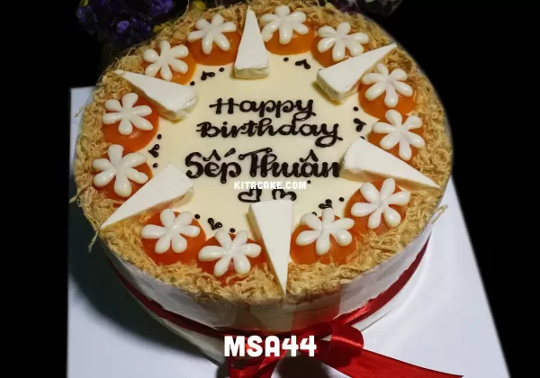 Bánh sinh nhật tặng sếp | Happy birthday Sếp Thuận MSA44