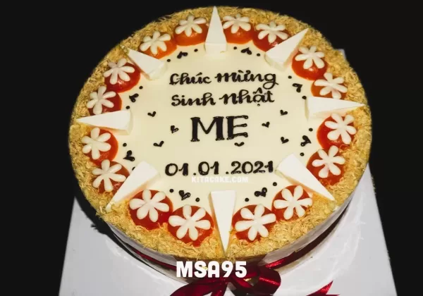 Bánh sinh nhật tặng mẹ | Chúc mừng sinh nhật Mẹ MSA95