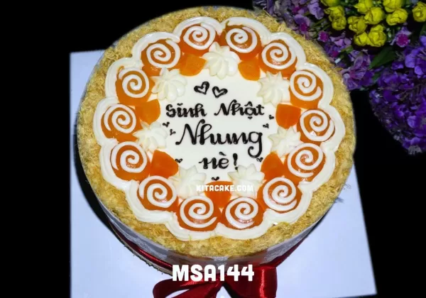 Bánh sinh nhật tặng bạn gái MSA144